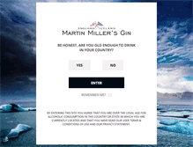 Tablet Screenshot of martinmillersgin.com